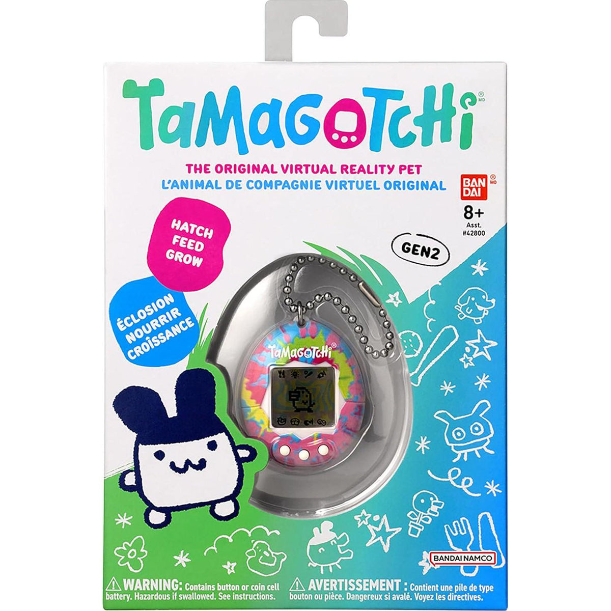 Tamagotchi Original - Tie Dye (Updated Logo),045557429508