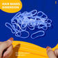 Teenitor Teenitor Clear Elastic Hair Bands, 2000pcs Mini Hair Rubber Bands, Hair Ties, Soft Hair Elastics Ties, 2mm In Width And 30mm In Length