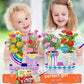 Tekoly Paint and Plant Flower Kit for Girls Set of 4 Gardening Craft Toys for Ages 4 to 12 Fun STEM Gift Idea