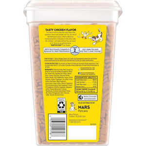 Temptations Cat Treats Tasty Chicken Flavor 30 oz Tub Crunchy and Soft Treats for Adult Cats Pack of 1