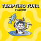 Temptations Cat Treats Tuna Flavor 30 oz Tub Classic Crunchy Outside Soft Inside Treats for Adult Cats