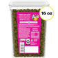 Temptations Cat Treats Blissful Catnip Flavor 16 oz Tub Crunchy Outside Soft Inside Snack for Cats