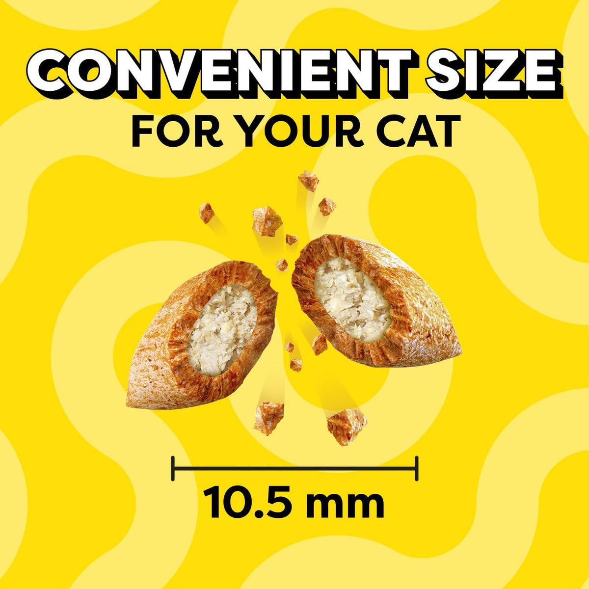 Temptations Classic Crunchy And Soft Cat Treats Tasty Chicken Flavor, 6.3 Oz, Pack Of 10,