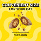Temptations Classic Cat Treats Savory Salmon Flavor 16 oz Tub Crunchy Outside Soft Inside for Adult Cats