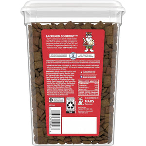 Temptations MixUps Cat Treats Backyard Cookout Flavor Crunchy and Soft Texture 16 oz Tub