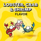Temptations ShakeUps Cat Treats Crustacean Celebration Flavor 5.29 oz Crunchy and Soft Pouch Treat