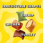 Temptations ShakeUps Cat Treats Crunchy and Soft Clucky Carnival Flavor 5.29 oz