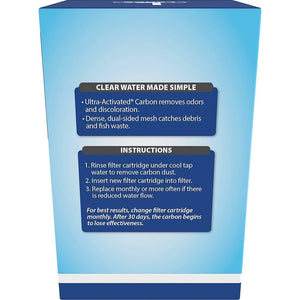 Tetra Whisper Bio Bag Filter Cartridges Large 3 Count Aquarium Ready to Use Blue Filters Pack of 1