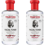 Thayers Alcohol-Free, Hydrating Rose Petal Witch Hazel Facial Toner With Aloe Vera Formula, Vegan, Dermatologist Tested And Recommended, 12 Oz (Pack Of 2),