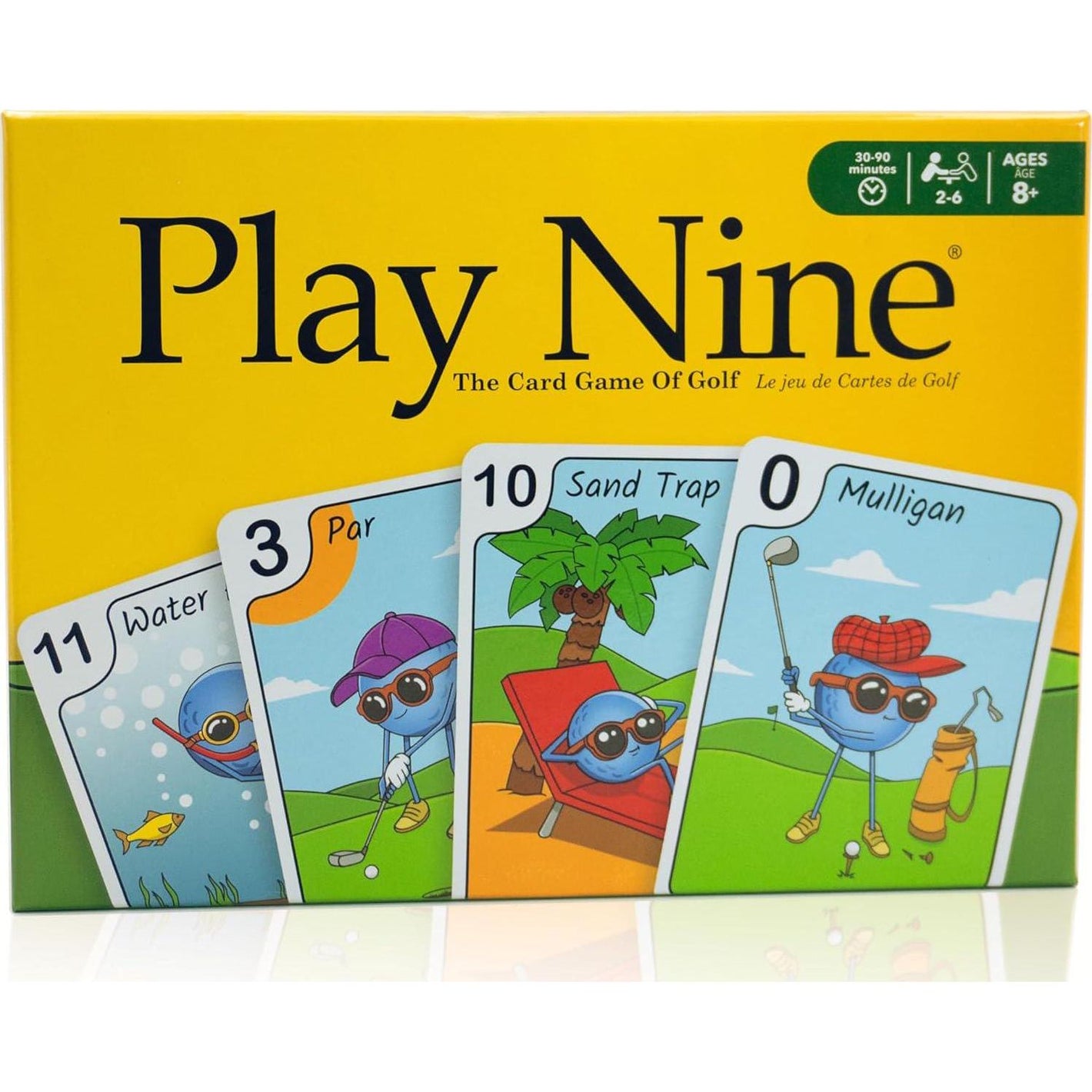 The Card Game of Golf Classic Family Fun Compact Game for Travel and Quick Play Sessions
