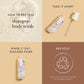 The Honest Company 2-in-1 Cleansing Shampoo + Body Wash | Gentle For Baby | Naturally Derived, Tear-free, Hypoallergenic | Sweet Almond Nourish, 10 Fl Oz,