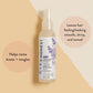 The Honest Company The Honest Company Conditioning Hair Detangler | Leave-In Conditioner + Fortifying Spray | Tear-Free, Cruelty-Free, Hypoallergenic | Lavender Calm, 4 Fl Oz
