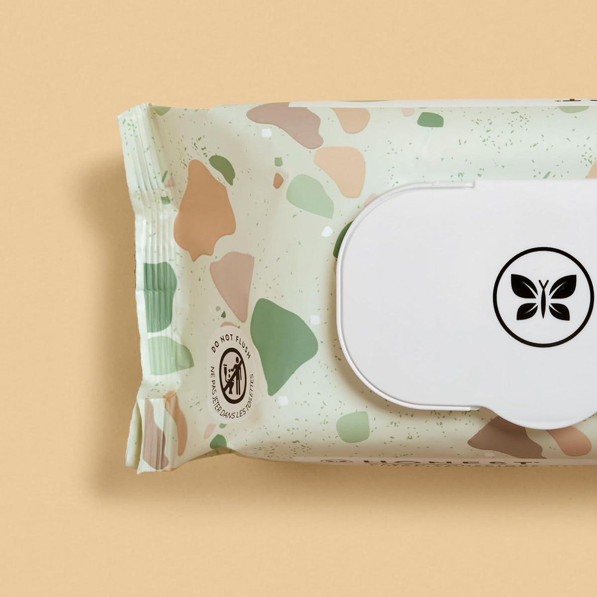 The Honest Company Clean Conscious Unscented Wipes | Over 99% Water, Compostable, Plant-Based, Baby Wipes | Hypoallergenic For Sensitive Skin, EWG Verified | Geo Mood, 60 Count,