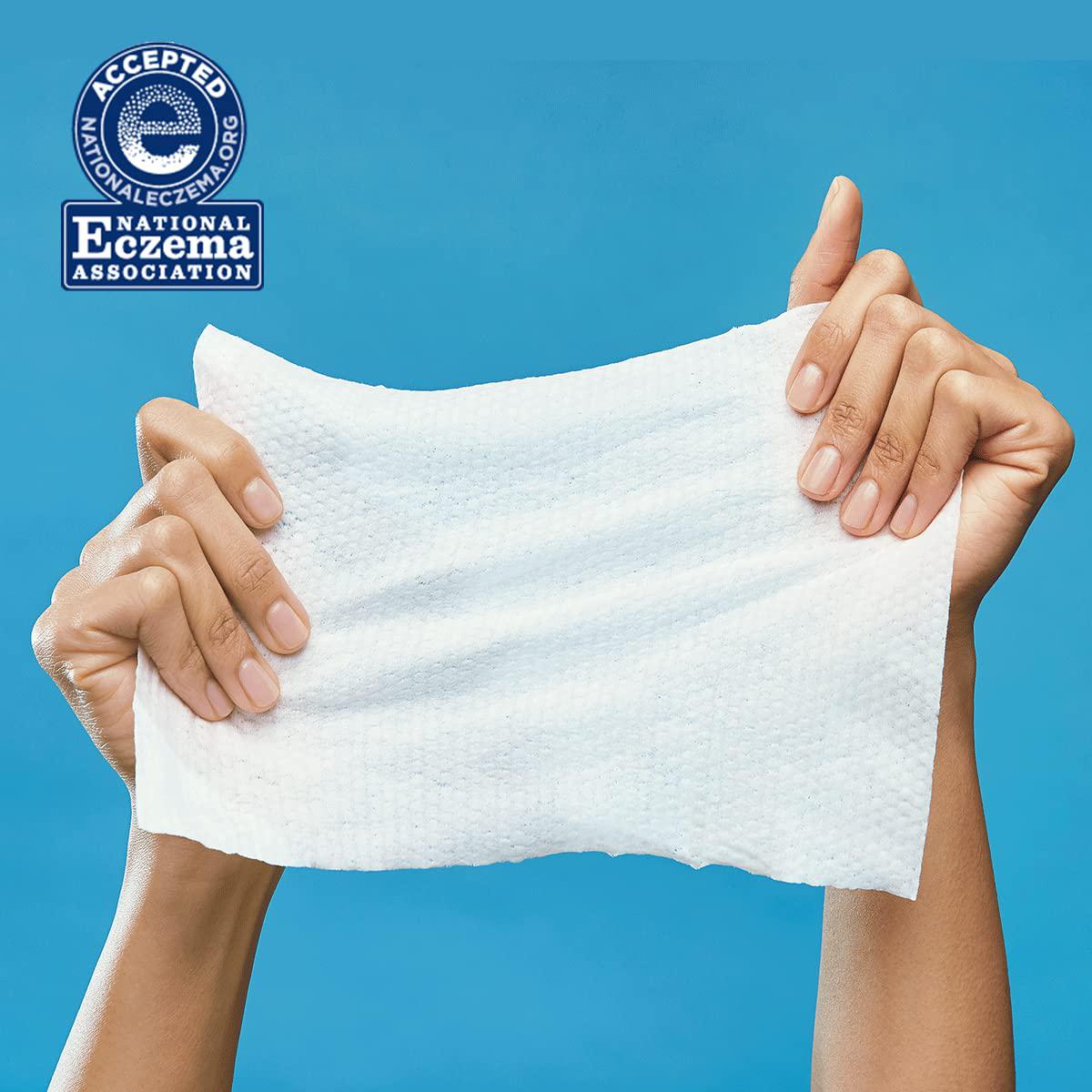 The Honest Company Clean Conscious Unscented Wipes | Over 99% Water, Compostable, Plant-Based, Baby Wipes | Hypoallergenic For Sensitive Skin, EWG Verified | Balance Blues, 60 Count,