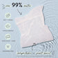 The Honest Company Clean Conscious Unscented Wipes | Over 99% Water, Compostable, Plant-Based, Baby Wipes | Hypoallergenic For Sensitive Skin, EWG Verified | Pattern Play, 10 Count,