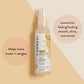 The Honest Company The Honest Company Conditioning Hair Detangler | Leave-in Conditioner + Fortifying Spray | Tear-free, Cruelty-Free, Hypoallergenic | Citrus Vanilla Refresh, 4 Fl Oz