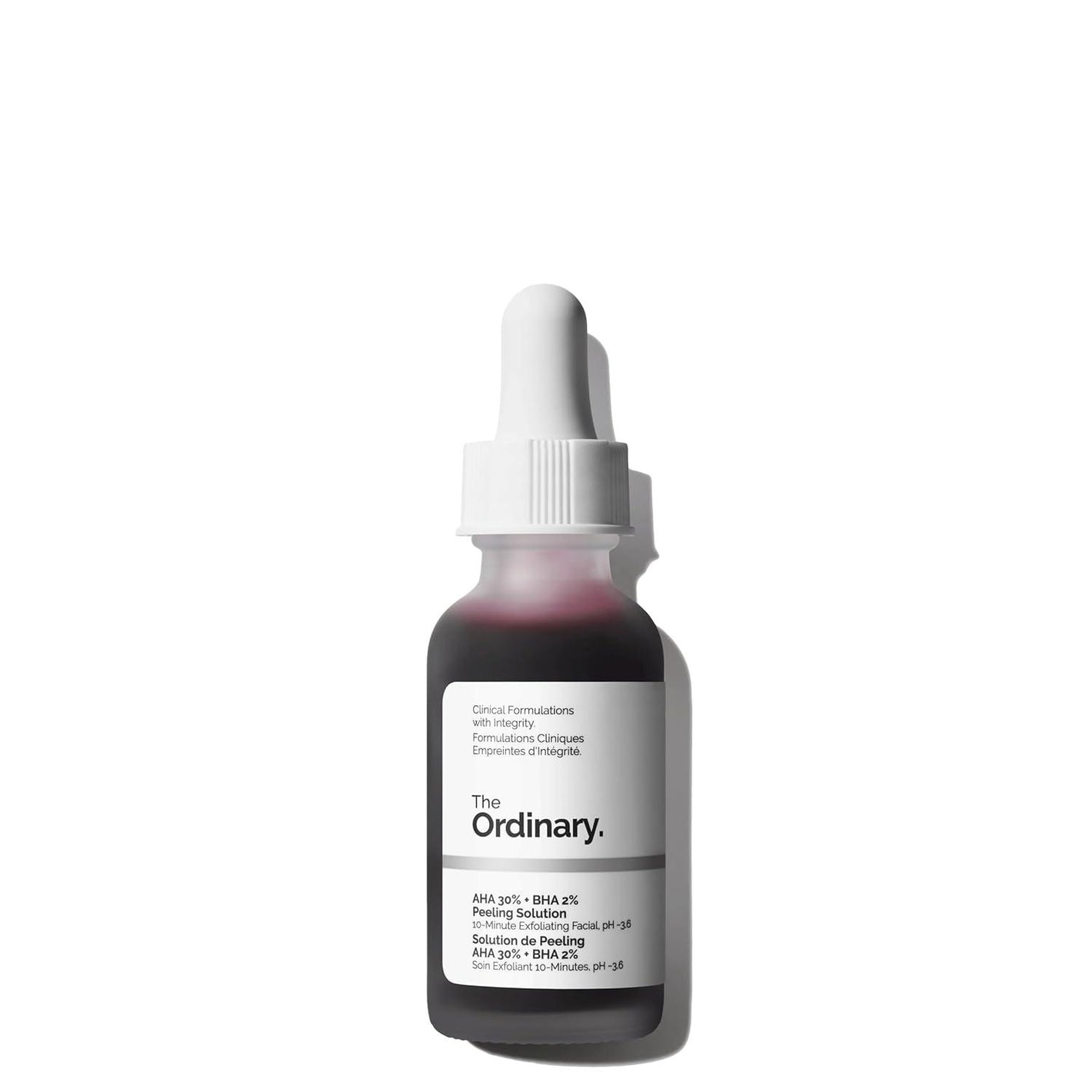 The Ordinary AHA 30% + BHA 2% Peeling Solution, Advanced Exfoliating Peel For Brighter Skin