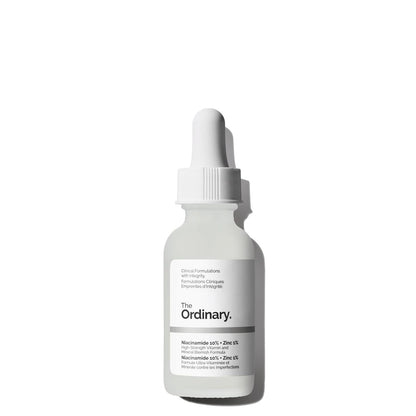 The Ordinary Niacinamide 10% + Zinc 1%, Smoothing Serum For Blemish-Prone Skin 30ml