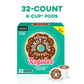 The Original Donut Shop Regular Medium Roast Coffee K-Cup Pods, 32 Count, Bold & Smooth Coffee Flavor