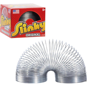 The Original Slinky Metal Spring Toy Classic 2.75 Inch Diameter Fidget and Sensory Toy