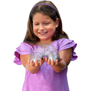The Original Slinky Metal Spring Toy Classic 2.75 Inch Diameter Fidget and Sensory Toy