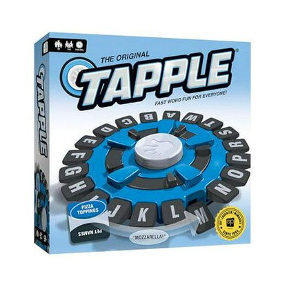Tapple Word Game Family Board Game Race Timer Fast-Paced Category Game Ages 8+ 2–8 Players