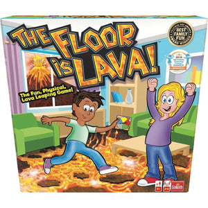 The Floor is Lava Game by Endless Games Indoor Outdoor Physical Activity Game for Kids and Adults