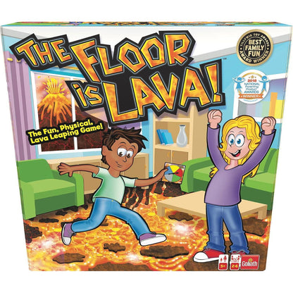 The Floor is Lava Game by Endless Games Indoor Outdoor Physical Activity Game for Kids and Adults