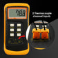 Thermocouple Thermometer Digital K Type Thermometer HVAC Thermometer Dual Temperature Meter With 4 Thermocouples, MAX/MIN/AVG Temperature Measurement, -50~1300°C (-58~2372°F),