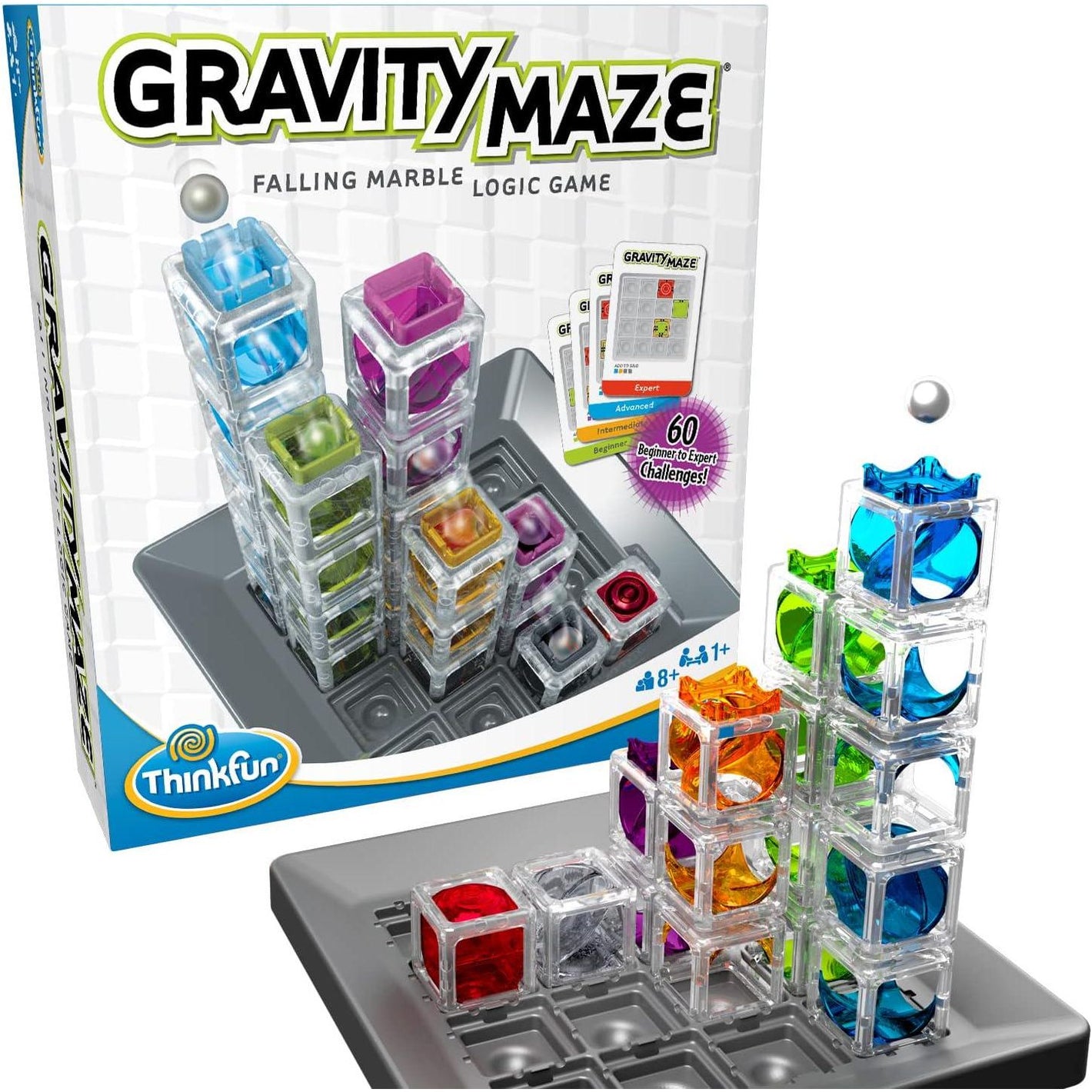 ThinkFun Gravity Maze Marble Run Logic Game STEM Toy for Kids Ages 8 and Up