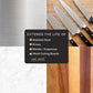 Thirteen Chefs Mineral Oil, Food Grade, 8 oz, Conditioner for Wood Cutting Boards, Countertops & Butcher Blocks, Safe USP Finish on Marble & Soapstone
