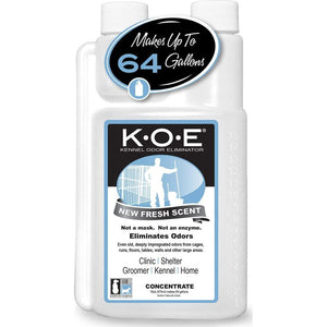 Thornell Kennel Odor Eliminator 16 oz Concentrate Safe Strong Fresh Scent for Pet Odors in Home and Kennel