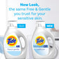 Tide Free & Gentle Liquid Laundry Detergent, 100 Loads, 132oz, Clean Laundry Detergent