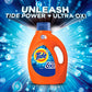 Tide Ultra Oxi Liquid Laundry Detergent, HE Compatible, 59 Loads, 84oz, Packaging May Vary