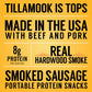 Tillamook Country Smoker Real Hardwood Smoked Sausages, Pepperoni, 152oz Tall Jar, 20 Count