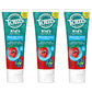 Tom’s of Maine Fluoride-Free Children’s Toothpaste, Natural, Dye-Free, No Artificial Preservatives, Silly Strawberry, 51oz, Pack of 3 (Packaging May Vary)