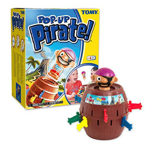 TOMY Pop Up Pirate Classic Family Game for Kids Ages 4 and Up