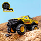Tonka Steel Classics 4x4 Pickup Truck Toy, Yellow, Durable Toy Truck for Ages 3+, Construction Theme
