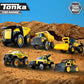 Tonka Steel Classics 4x4 Pickup Truck Toy, Yellow, Durable Toy Truck for Ages 3+, Construction Theme