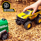 Tonka Steel Classics 4x4 Pickup Truck Toy, Yellow, Durable Toy Truck for Ages 3+, Construction Theme