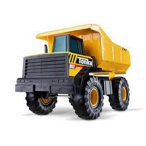 Tonka Steel Classics Mighty Dump Truck, Yellow, Steel & Plastic, Durable Toy for Kids Ages 3+