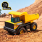 Tonka Steel Classics Mighty Dump Truck, Yellow, Steel & Plastic, Durable Toy for Kids Ages 3+