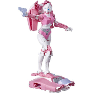 Transformers Toys Generations War For Cybertron: Earthrise Deluxe WFC-E17 Arcee Action Figure - Kids Ages 8 And Up, 5.5-inch,