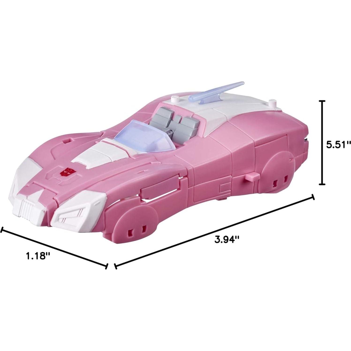 Transformers Toys Generations War For Cybertron: Earthrise Deluxe WFC-E17 Arcee Action Figure - Kids Ages 8 And Up, 5.5-inch,