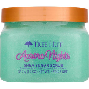 Tree Hut Aurora Nights Shea Sugar Scrub | Exfoliating Body Scrub Removes Dead, Dry Skin For A Soft And Hydrated Feel | Nourishing Essential Body Care | 18 Fl Oz.,