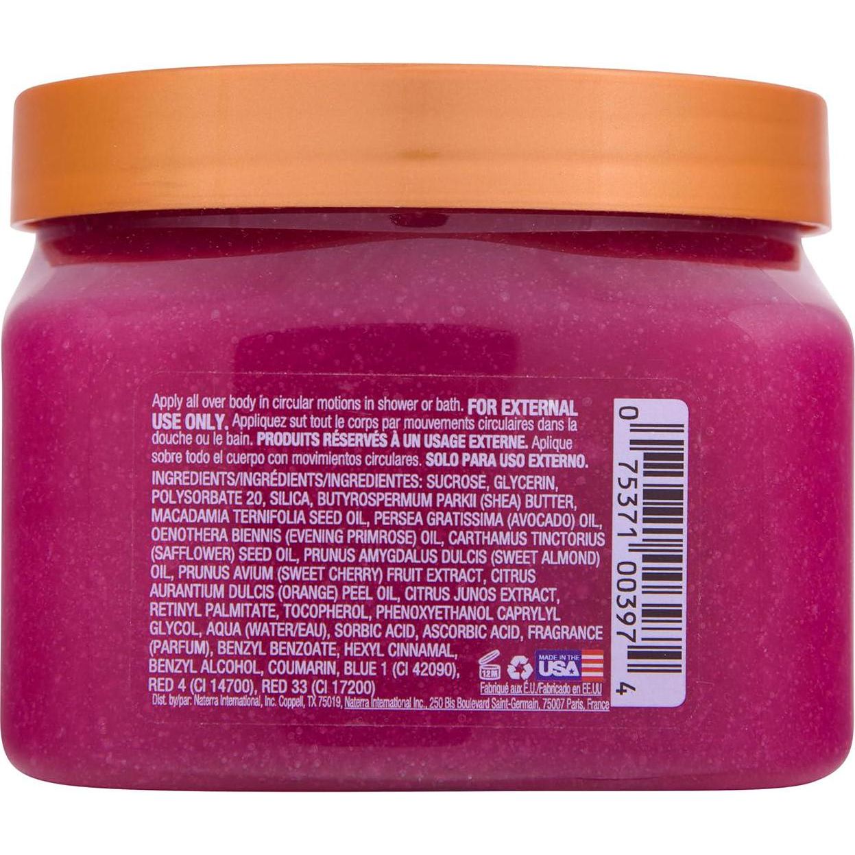 Tree Hut Cherry Rave Shea Sugar Scrub | Exfoliating Body Scrub Removes Dead, Dry Skin For A Soft And Hydrated Feel | Limited Edition Fall | Nourishing Essential Body Care | 18 Fl Oz.,