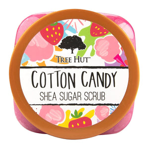 Tree Hut Cotton Candy Shea Sugar Scrub, 510 Grams,