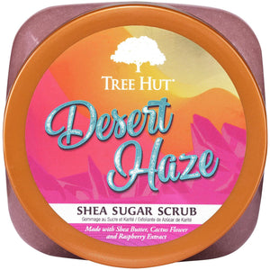 Tree Hut Desert Haze Shea Sugar Scrub | Exfoliating Body Scrub Removes Dead, Dry Skin For A Soft And Hydrated Feel | Nourishing Essential Body Care | 18 Fl Oz.,