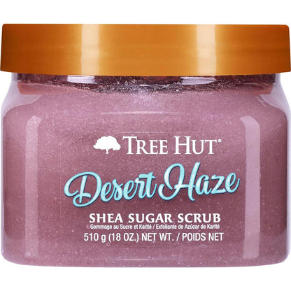Tree Hut Desert Haze Shea Sugar Scrub | Exfoliating Body Scrub Removes Dead, Dry Skin For A Soft And Hydrated Feel | Nourishing Essential Body Care | 18 Fl Oz.,