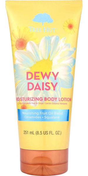 Tree Hut Dewy Daisy Moisturizing Body Lotion, 8.5 fl oz, Ceramide & Squalene for Soft, Hydrated Skin